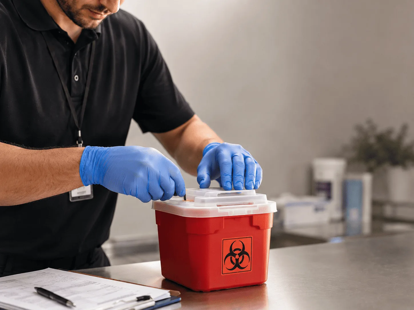 Why choose Sharps Waste Disposal in Flom, MN